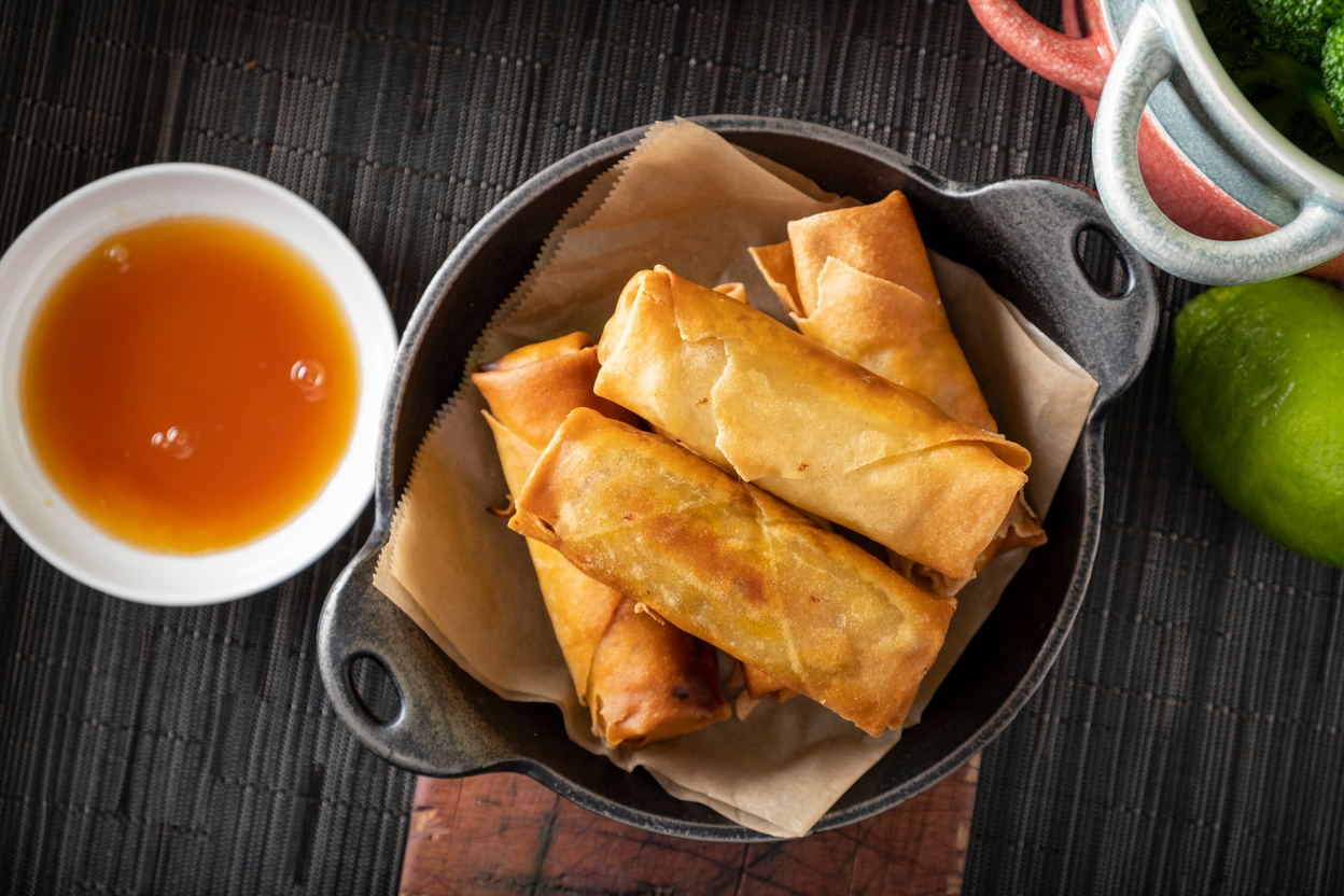 Deep Fried Spring Rolls